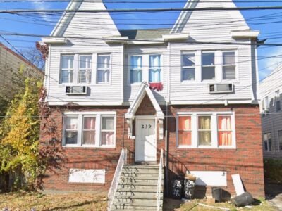 239 Columbia Ave #1L, Irvington, Nueva Jersey, 07111.